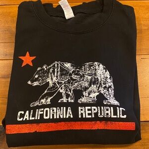Black California Republic Sweatshirt Size Small New without Tags. Soft. Cozy